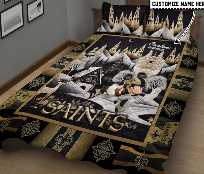 New Orleans Saints Quilt Set - Image 1