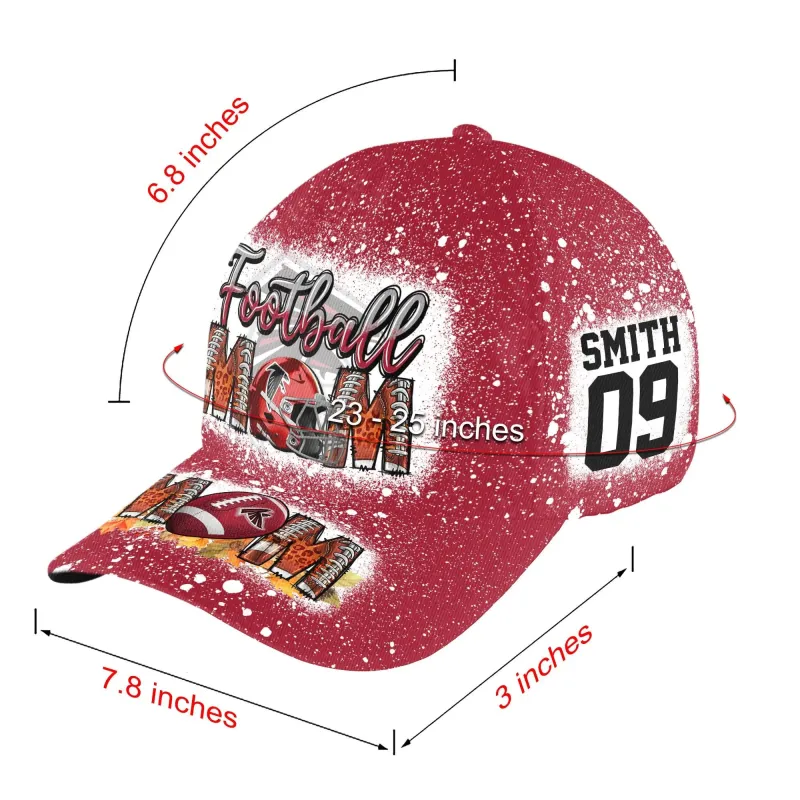 Atlanta Falcons Personalized Classic Cap Close Up