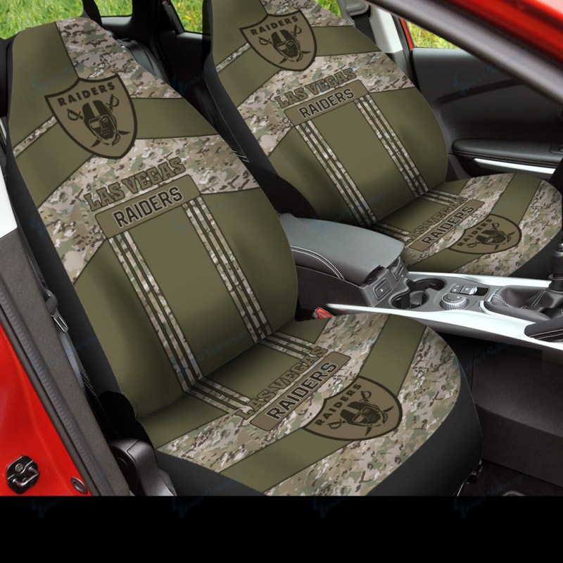 Las Vegas Raiders Car Seat Covers