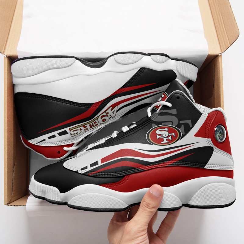 San Francisco 49ers AJD13 Sneakers Back