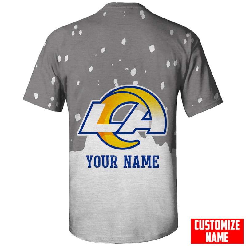 Los Angeles Rams Personalized T-Shirt Image 2