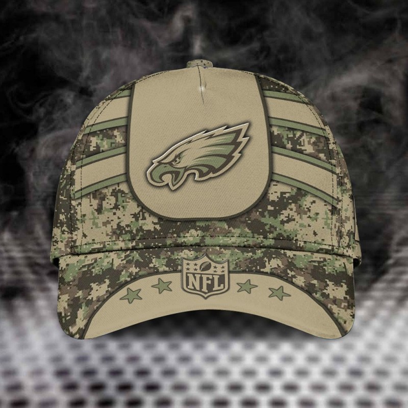 Philadelphia Eagles Personalized Classic Cap Detail