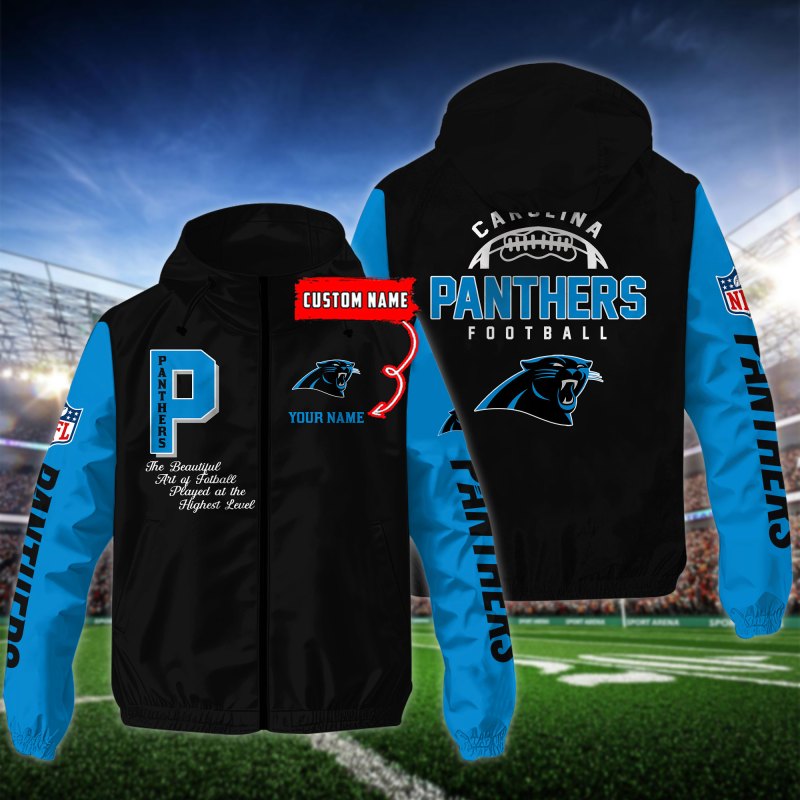 Carolina Panthers Outdoor Jacket View 1