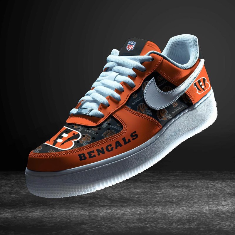 Cincinnati Bengals Personalized Sneakers