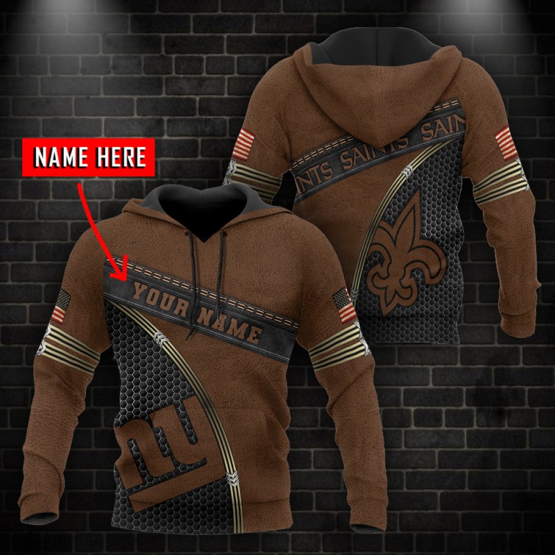 New York Giants Personalized Hoodie