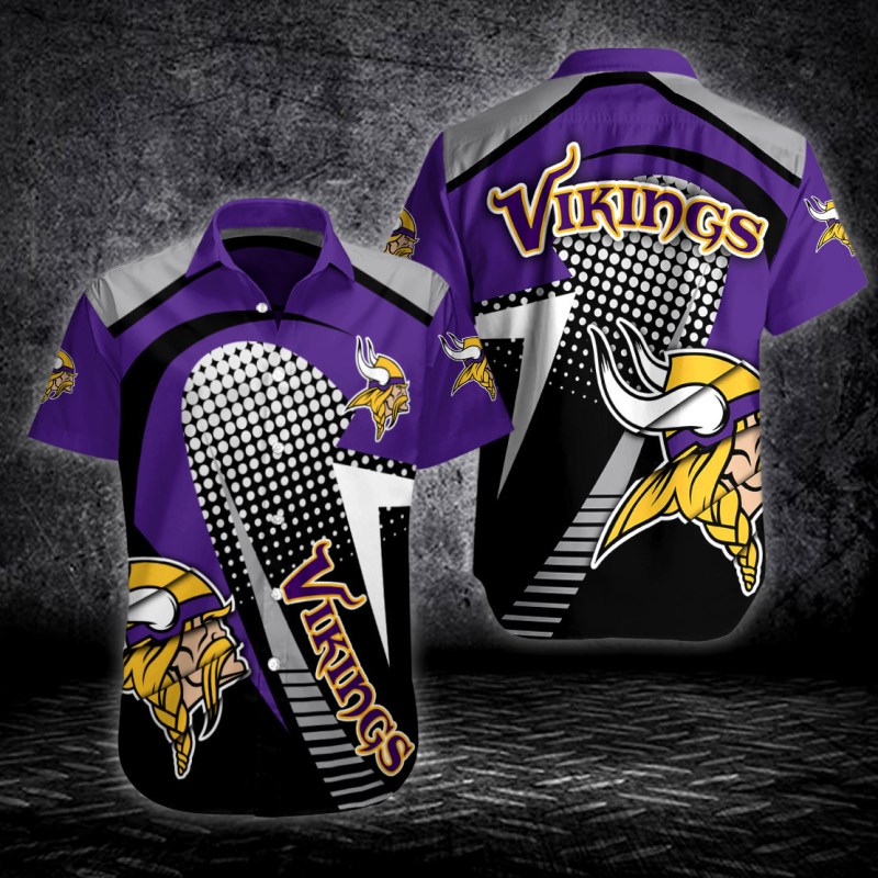 Minnesota Vikings Button Shirt Size Chart