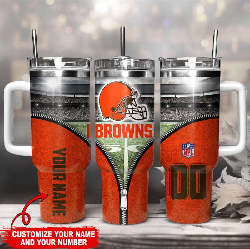 Cleveland Browns NFL 40oz Tumbler Gift for Fans