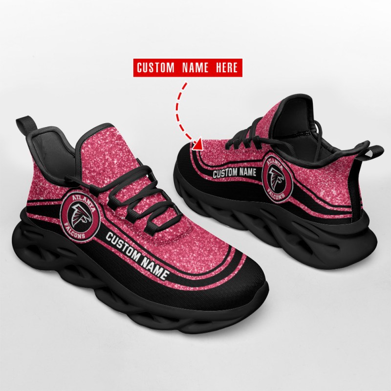 Atlanta Falcons Personalized Sneakers Image 4