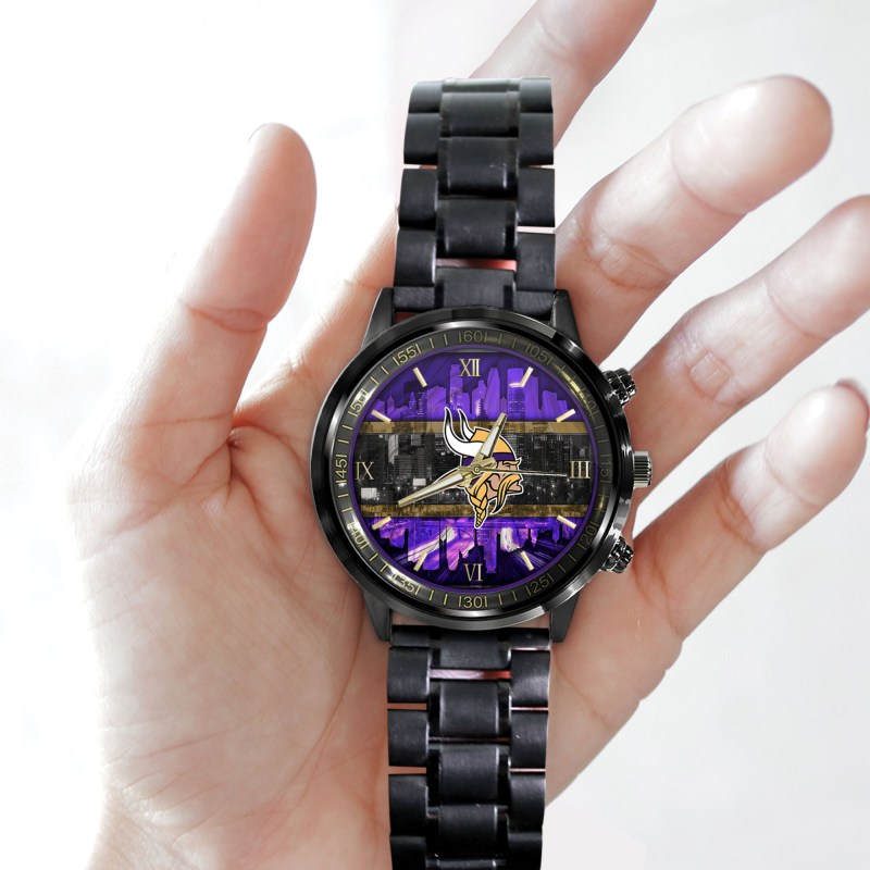 Elegant Design Minnesota Vikings Watch