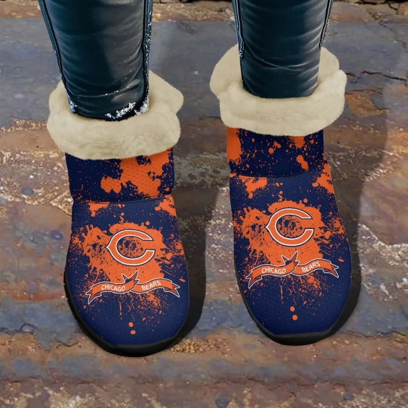 Chicago Bears Comfy Winter Snow Boots 2