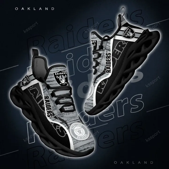 Las Vegas Raiders Yezy Running Sneakers Group