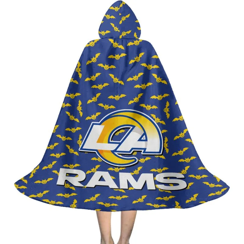 Los Angeles Rams Halloween Bats Cloak