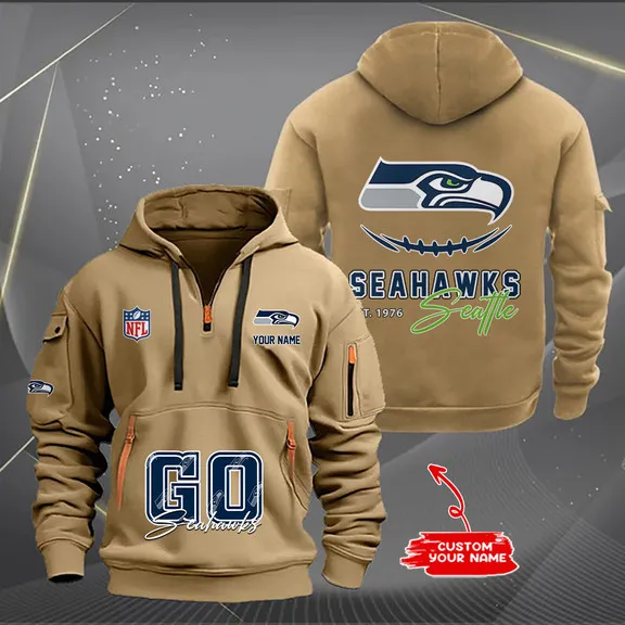 Personalized Seahawks Hoodie
