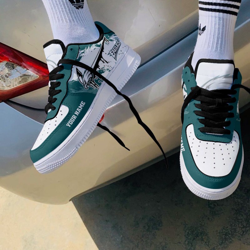 Philadelphia Eagles Personalized AF1 Shoes