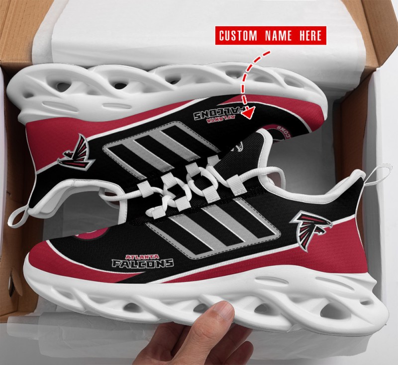 Atlanta Falcons Sneakers Close-Up