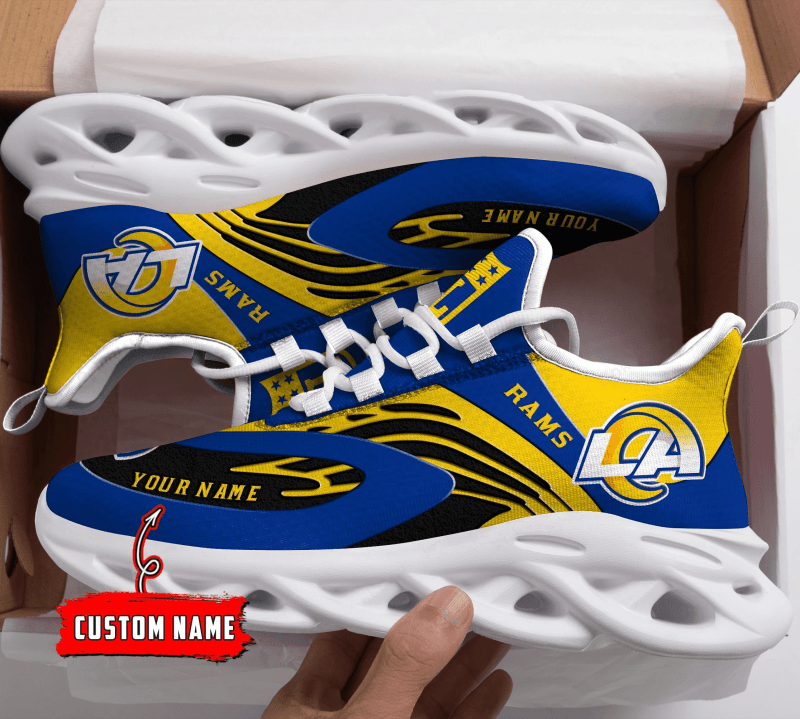 Los Angeles Rams Yezy Running Sneakers