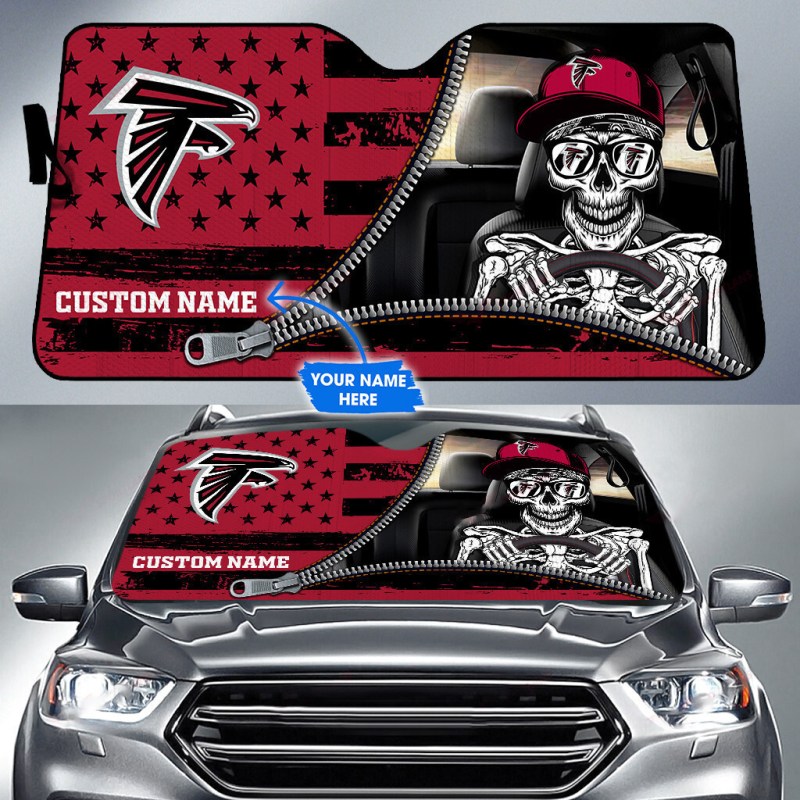 Atlanta Falcons Personalized Auto Sun Shade