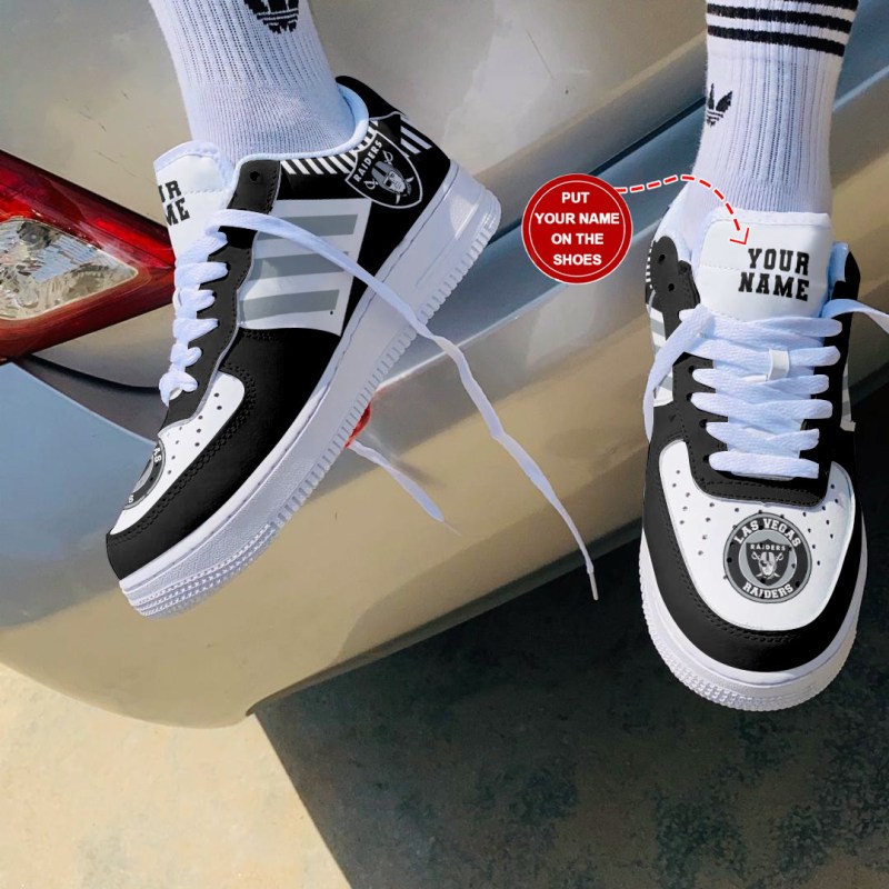 Las Vegas Raiders Personalized AF1 Shoes 2