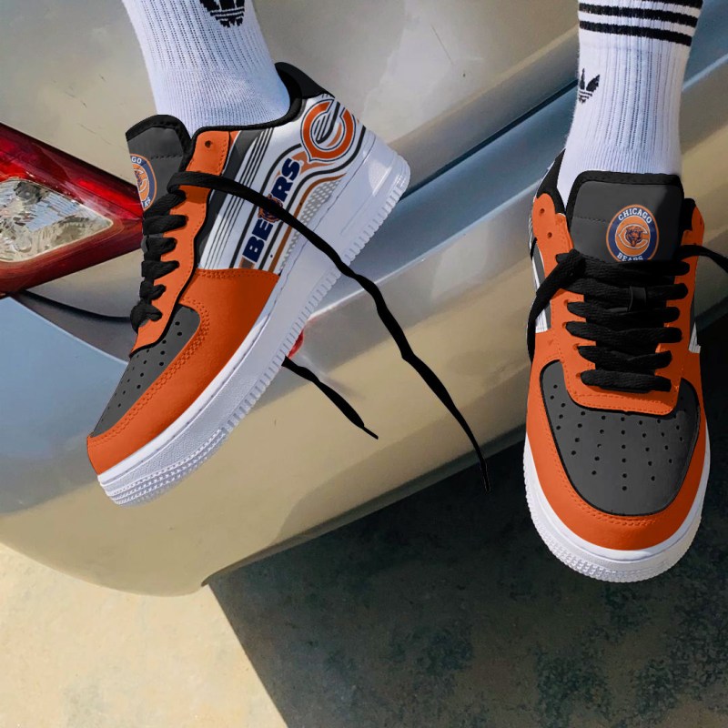 Chicago Bears AF1 Shoes Alternative View