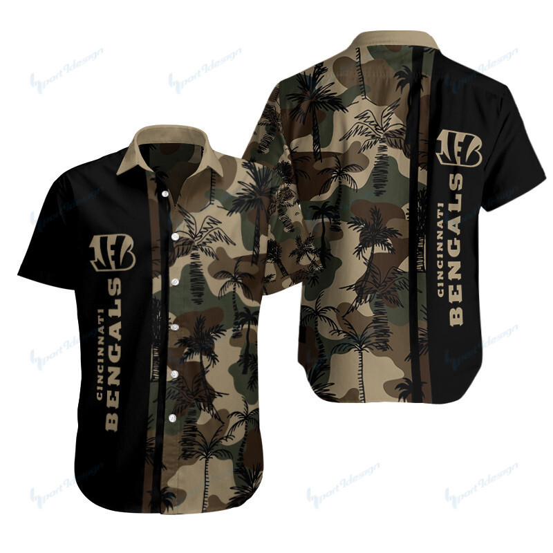 Cincinnati Bengals Button Shirt Sizing Chart