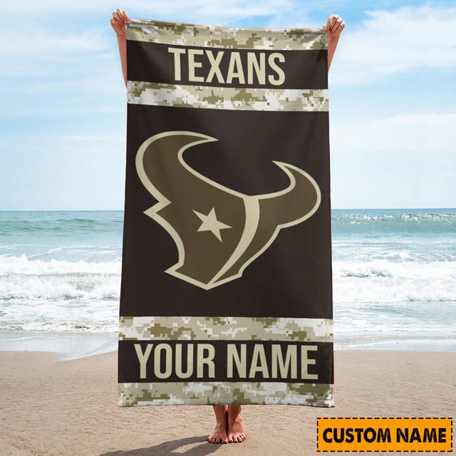 Houston Texans Beach Towel