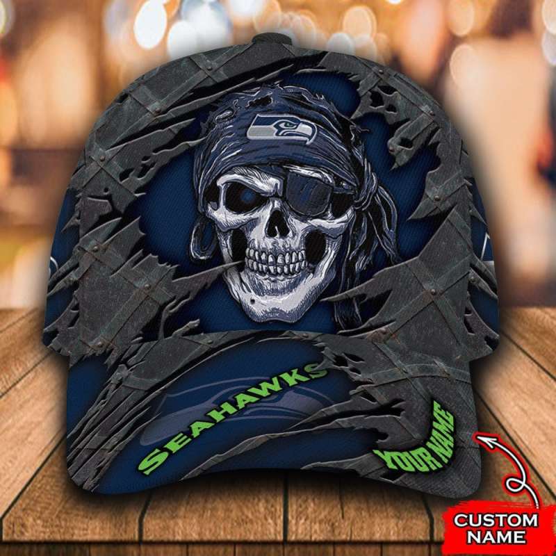 Seattle Seahawks Personalized Classic Cap