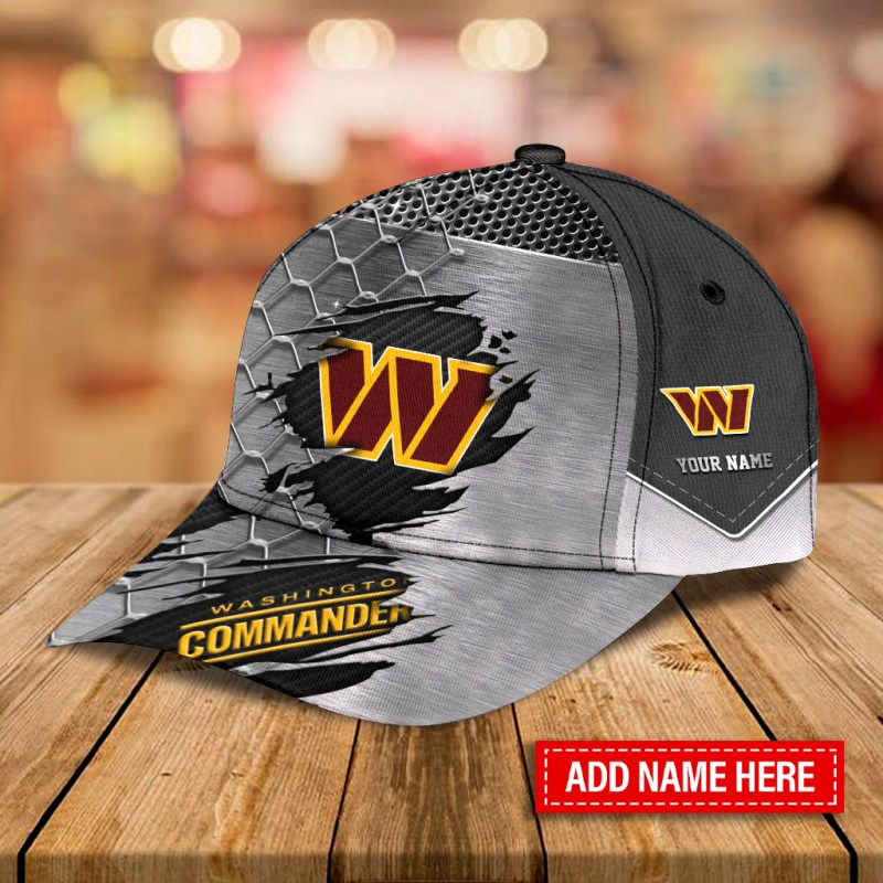 Washington Commanders Personalized Classic Cap