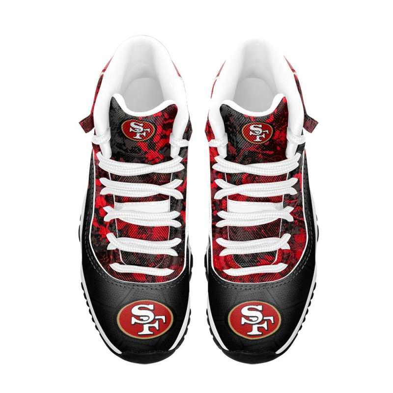 San Francisco 49ers AJD11 Sneakers Back View