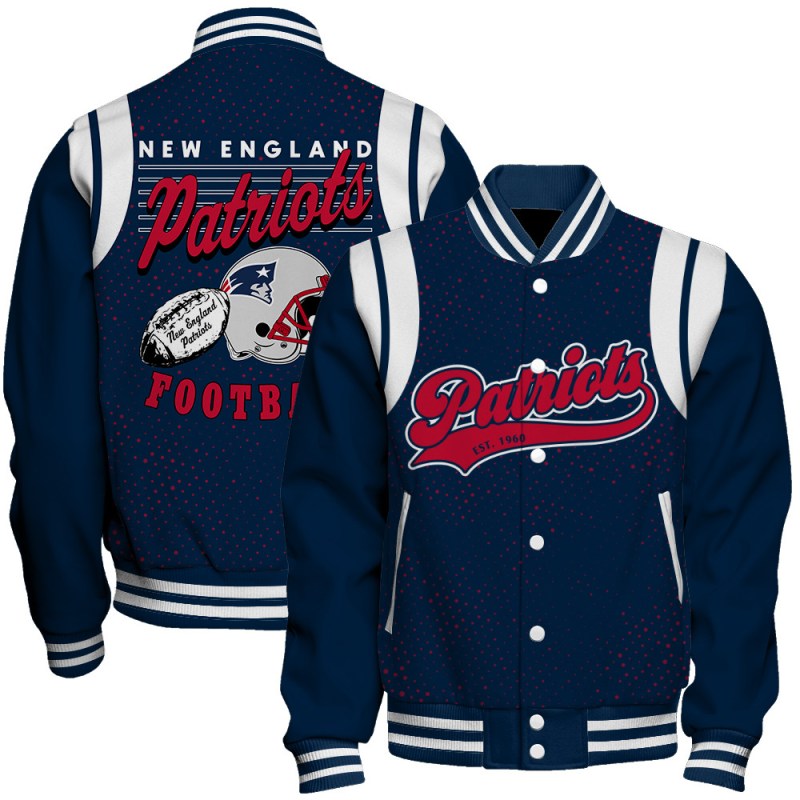 New England Patriots Varsity Jacket 1