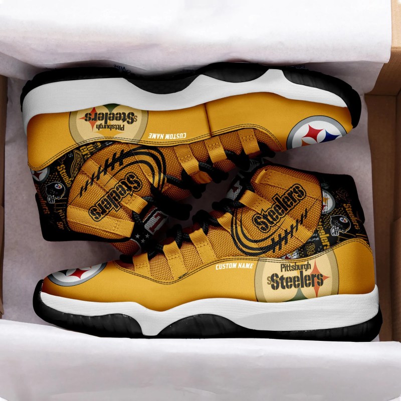 Durable Personalized Steelers Sneakers