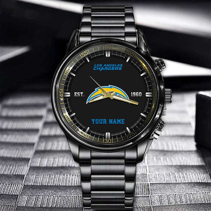 Customizable Los Angeles Chargers Watch