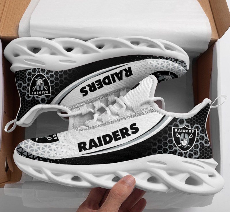 Las Vegas Raiders Yezy Running Sneakers
