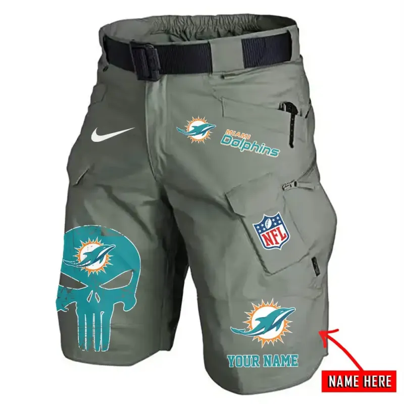 Miami Dolphins Shorts with Pockets