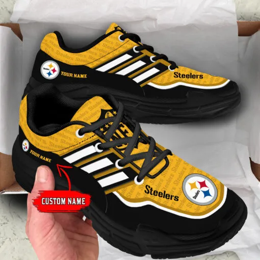 Pittsburgh Steelers Personalized Sneakers for Fans