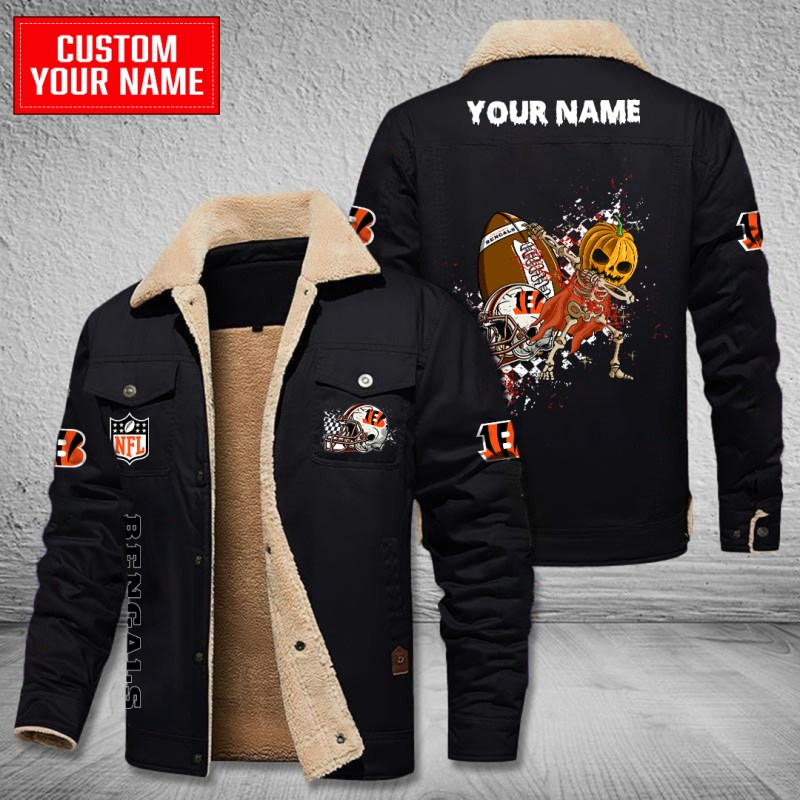 Cincinnati Bengals Bomber Jacket - Black