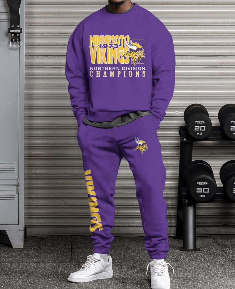 Minnesota Vikings 3D Sweatsuit