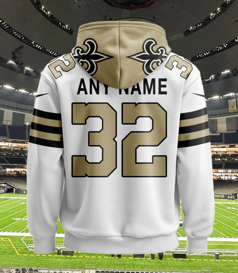 New Orleans Saints Hoodie Feature 2