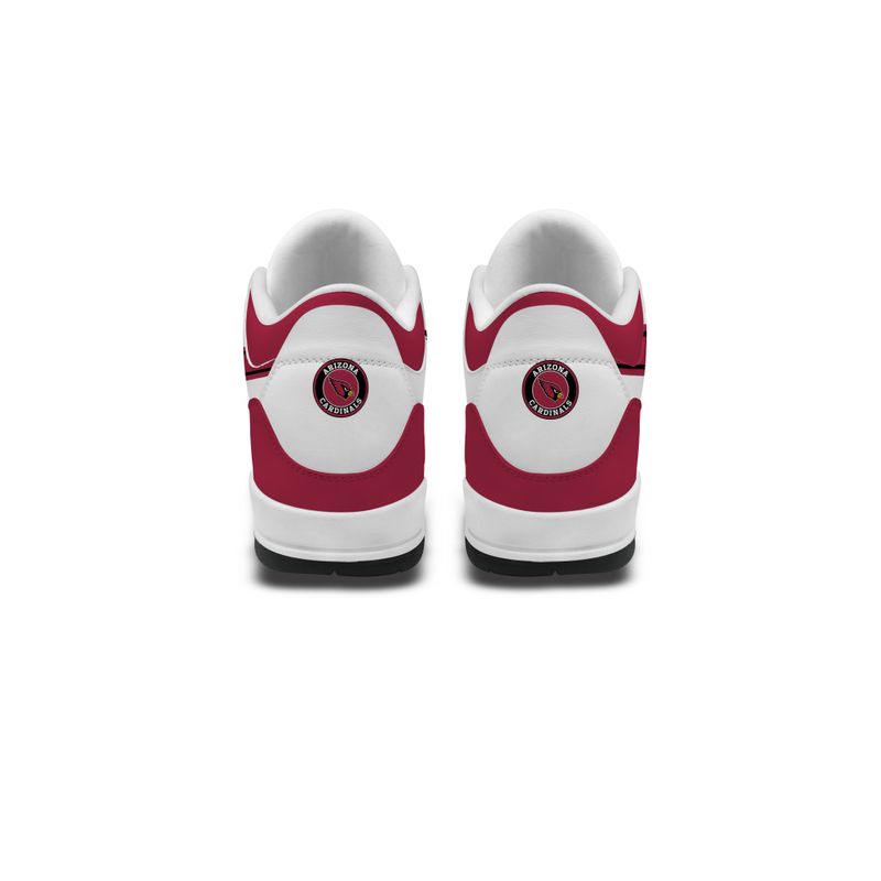 Arizona Cardinals JD03 Leather Shoe Bottom View