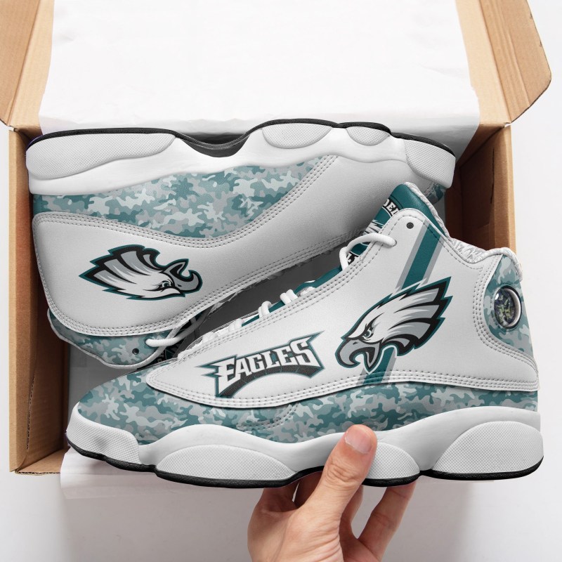 Philadelphia Eagles Air JD13 Sneakers