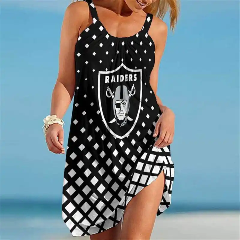 Las Vegas Raiders Beach Dress