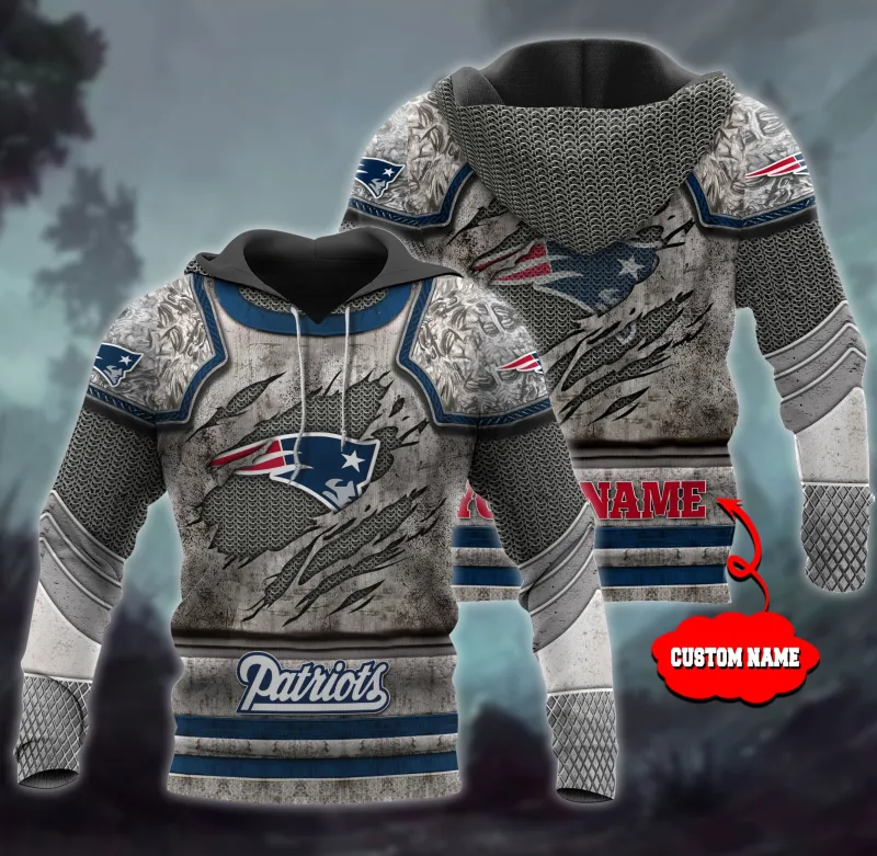 New England Patriots Personalized All Over Printed 595 Ugly Christmas Sweater