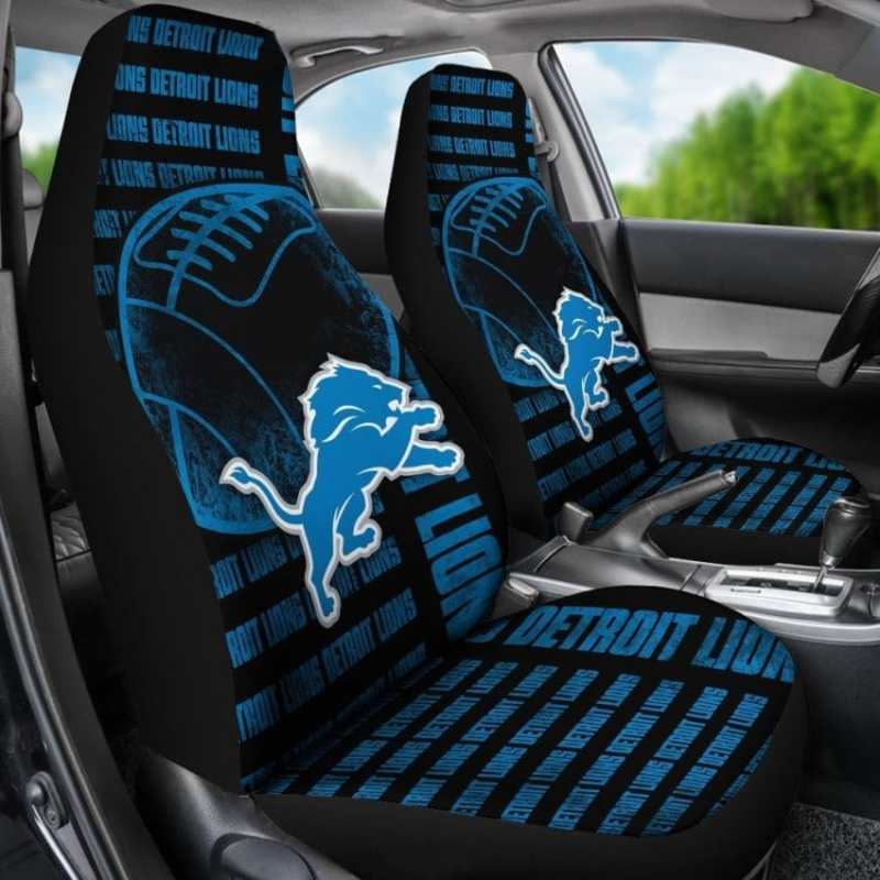 Detroit Lions Car Seat Covers