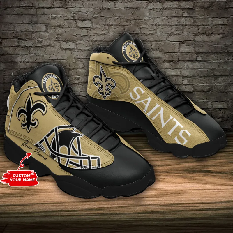 New Orleans Saints Sneakers Front View