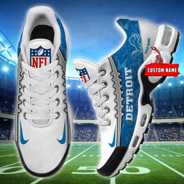 Detroit Lions T-N Youth Sneakers Image 1
