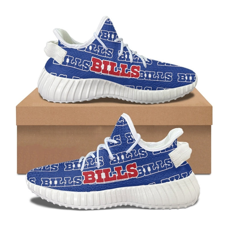 Buffalo Bills Tennis Yeezy Shoes - Side View