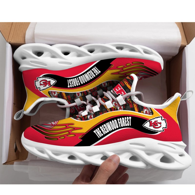 Kansas City Chiefs Yezy Running Sneakers