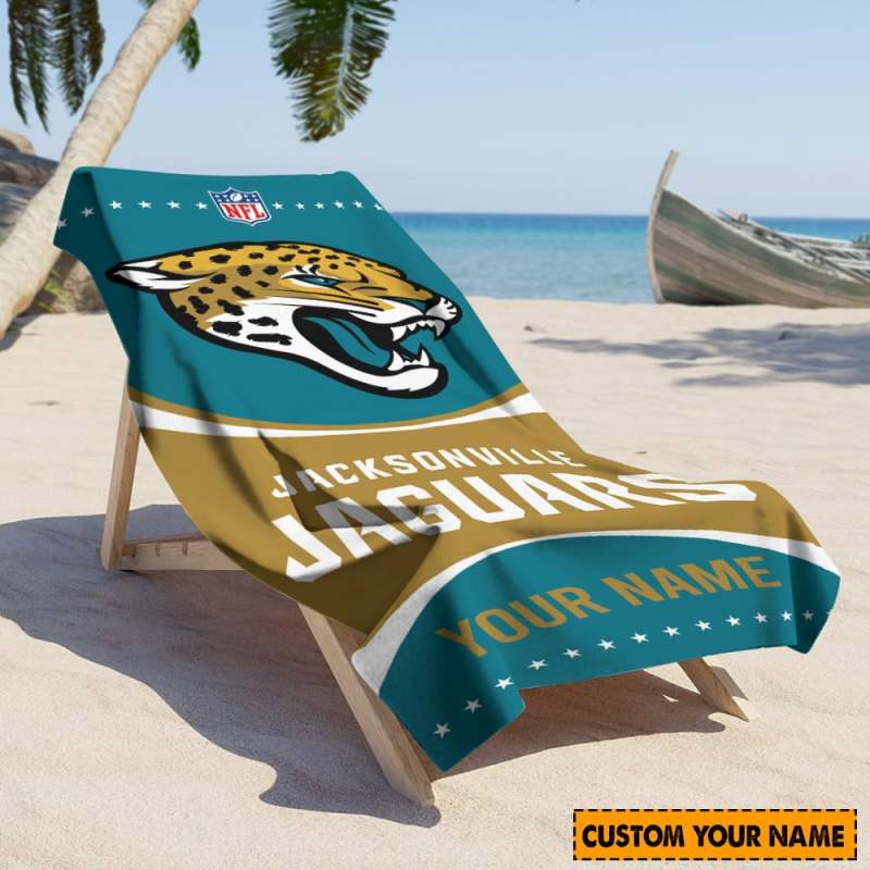 Jacksonville Jaguars Beach Towel 1