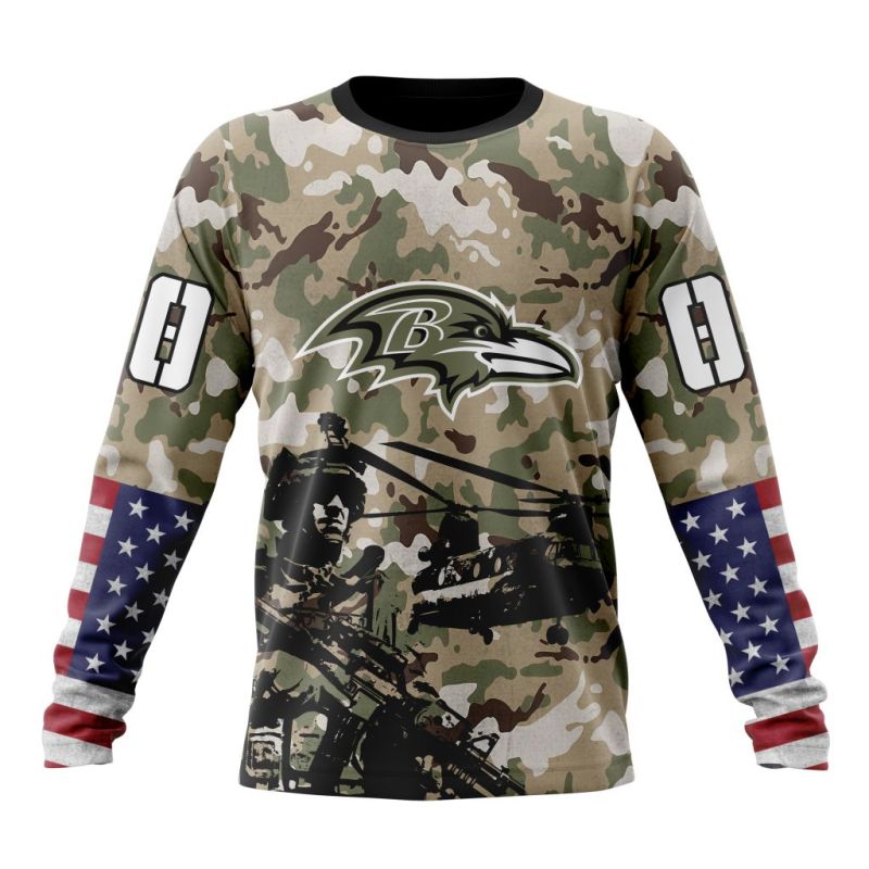 Baltimore Ravens Long Sleeve Front