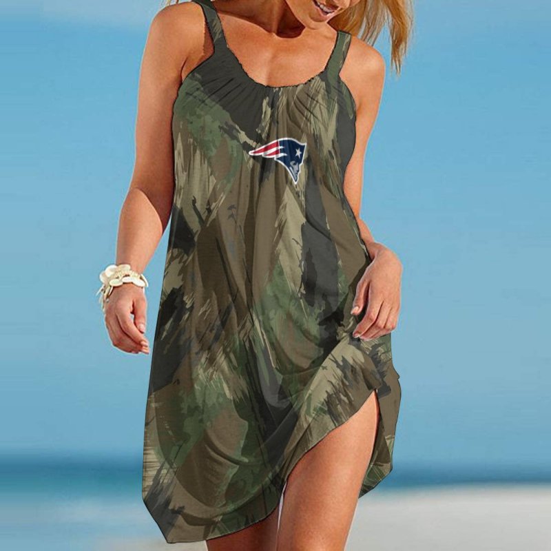 New England Patriots Beach Dress