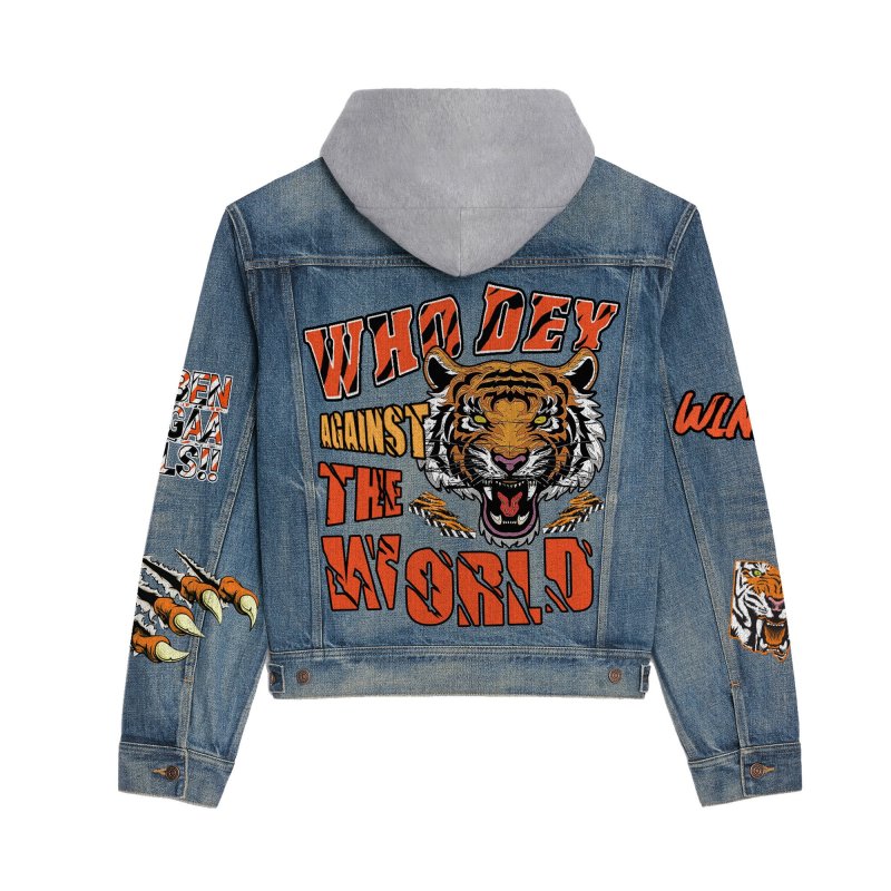 Back Design of Cincinnati Bengals Jacket